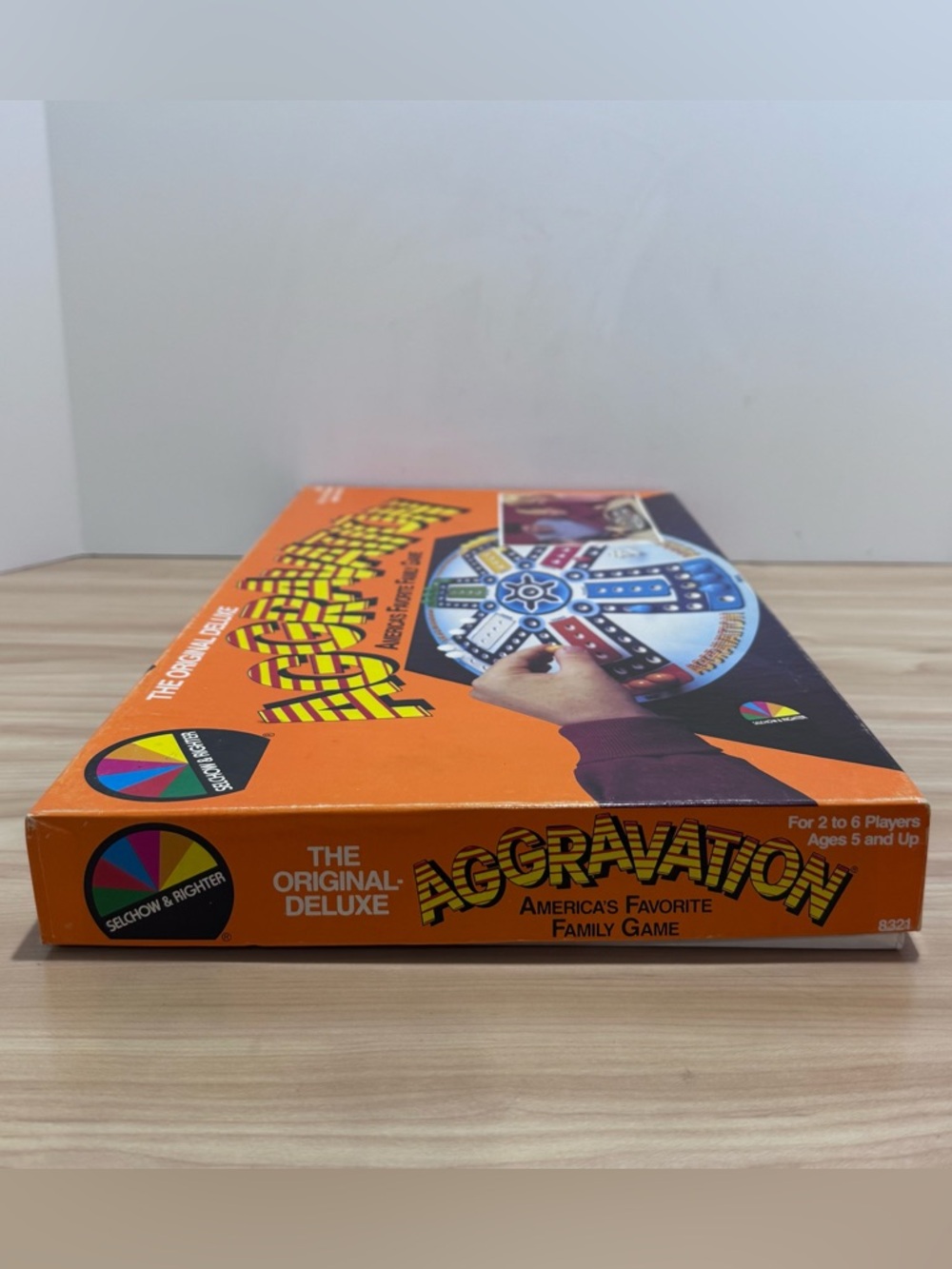 VTG 1987 Aggravation Board Game The Original Deluxe Selchow & Righter Complete - Picture 15 of 16